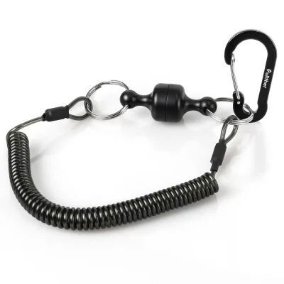 Pullther Magnetic Keychain Fly Fishing Lanyard,Adjustable Fly Fishing Gear,Fly Fishing Accessories