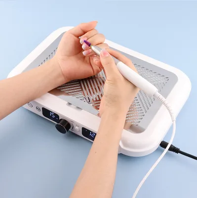 New trending nail drill with built-in vacuum nail dust collector with drill high quality speed nail dust collector 4500rpm