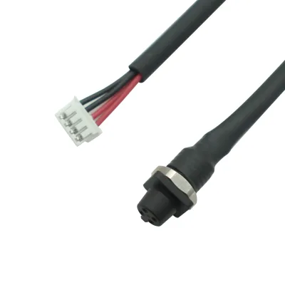 4P Female Waterproof Connector Compatible with ZH1.5 - 4P Plastic Housing for Industrial Applications
