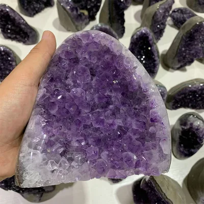 Wholesale Amethyst Geode Natural Uruguay Amethyst Geode for Sale