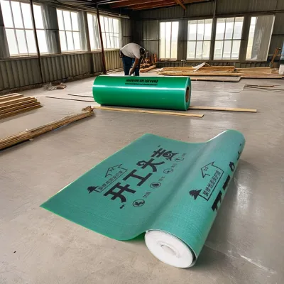 Carpet Protection Film Heavy Temporary Floor Protector Roll Waterproof Dust Proof for Moving Construction