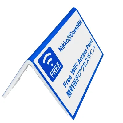 Custom White Acrylic for Plexiglass Bent Screen Print Display Rack Unique Customized Sign Block for Effective Storefront