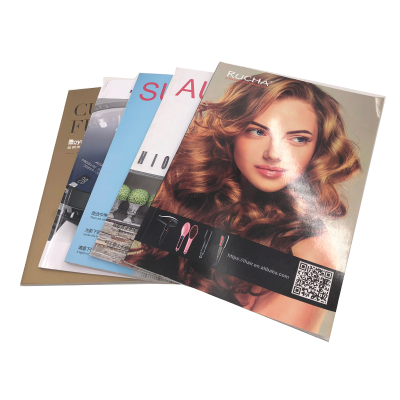 Manufacturer Cheap Professional Brochure Catalogue Printing Custom Publisher Fast Delivery Fashion Magazine