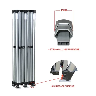 Custom Outdoor Folding Instant Easy Ez up Event 3x3 Tent Accessores Steel Canopy Frame