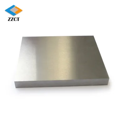 100% Raw Material Sintered Tungsten Sheet Tungsten Block Tungsten Cube
