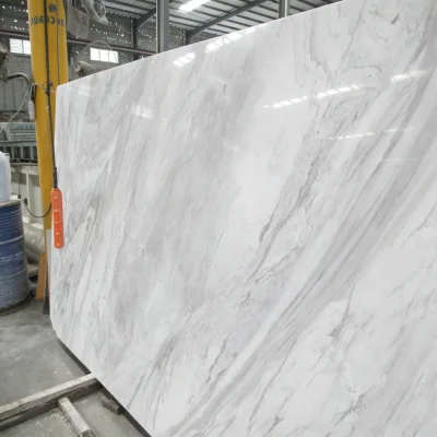 Modern Style Natural Stone Jazz White Marble Can Be Customized for Indoor Kitchen and Living Room Decoration