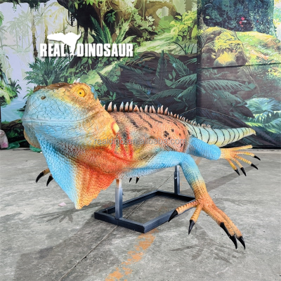 Realistic Animatronic Animal 3d Simulation Animal Lizard Model for Park