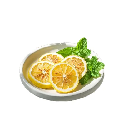Wholesale Sale High Quality Yellow Dried Lemon Slices Air Dried Fruit for Blooming Tea for Bulk Package