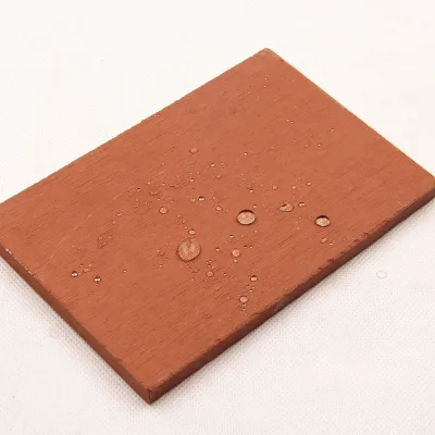 Reddish Orange Through Colour Fiber Cement Board No Asbestos 12*1220*2440mm