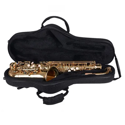 E-flat Alto Tenor Saxophone Storage Bag PU Leather Form-fitting Soft Padded Carrying Sax Gig Bags Fashionable Saxophone Case