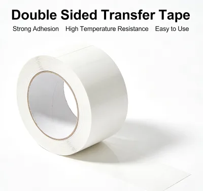 Ultra Thin Clear Conformable High Tack Shear Resistant Acid Alkali Resistant Transfer Double Sided Acrylic Die Cut Tape