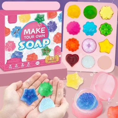 Children's Handmade Diy Soap Making Material Package Soap Make Your Own Models Easy Homemade Children's Toys