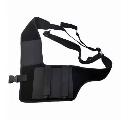 Adjustable Universal Neoprene Tactical Underarm Chest Holster with Cell Phone Bag Concealed Carry Shoulder Gun Holster