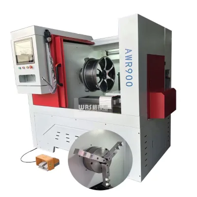 WRS Laser Scanning CNC Lathe Diamond Cutting Refinishing Machine Alloy Wheel Rim Hub Repair Vehicle Equipment