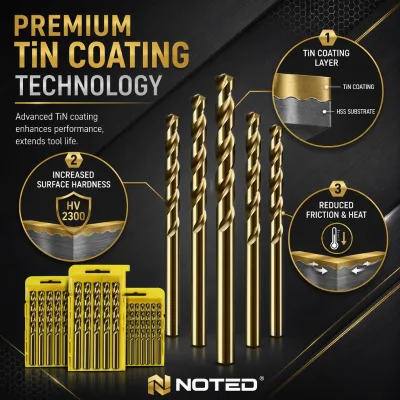 Professional Grade M35 Cobalt High Speed Steel Twist Drills for Hardened Alloy Metal Inconel Titanium Machining Workshop Use OEM