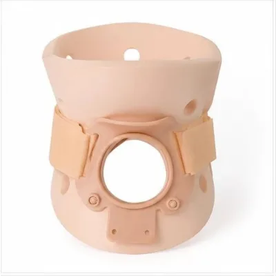 Medical Adjustable Philadelphia Cervical Collar Breathable Neck Support Brace for Fracture Recovery with Tracheotomy Opening