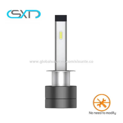 Super bright three color temperatures H1 auto led light led head lamp
