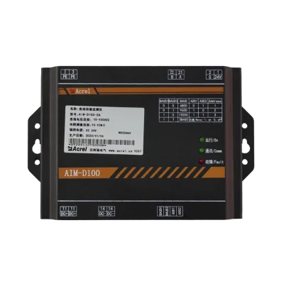 AIM-D100-CA RS485 Modbus-RTU DC Insulation Power Monitoring Device LED Indication for Charging Station