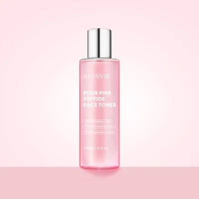 Private Label Natural Salmon Collagen Peptide Toner for Women Lightening Whitening Anti-Aging Plumping Glow Facial Skin Care