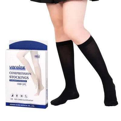 Wholesale Compression Stockings for Varicose Veins Knitted Anti-Embolism Factory Price