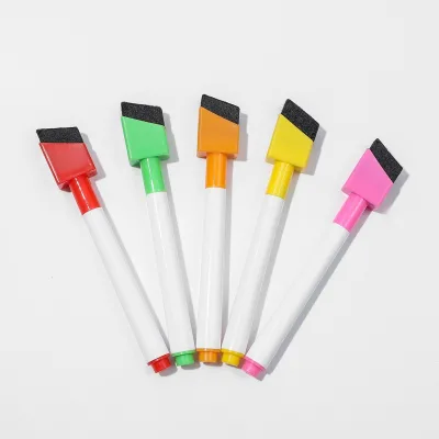 Office Whiteboard Marker Repetitive Erasable Whiteboard Pen Magnetic Color Ink Whiteboard Pen