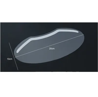 Customized Half Face Plastic Visor Helmet Eye Shield OEM Hair Cutting Face Shield for Sale