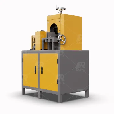 High Efficiency Aluminum Coated Wire Stripper 25mm Wire Cutting Stripping Machine