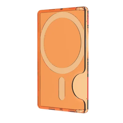 Convenient Card Holder Wallet With Zipper and Magnetic Card Slot for Student Work ID and Credit Card Storage
