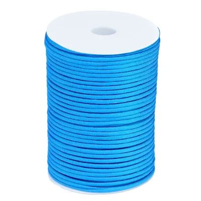 Braid Parachute Cord High Strength Soft Durable Nylon UHMWPE Dynamic & Static Rope for Outdoor Sports Rescue Fall Protection