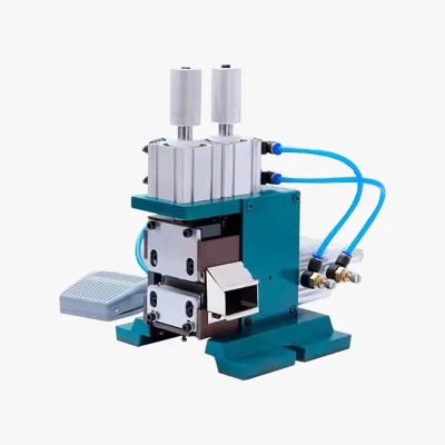 Factory Direct Sale 3F Pneumatic Vertical Cold Air Peeling Machine HHJX-3f Core Wire Stripping Machine