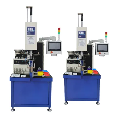 High Quality Automatic Feeding Function Safety System with Touch Screen and PLC Programming Fastener Insertion Machine