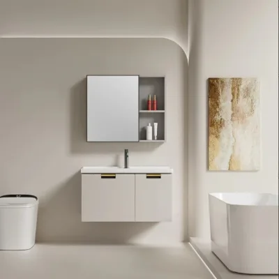 Chinese Style Luxury Aluminum Honeycomb Bathroom Cabinet Sink Vanity Cabinet