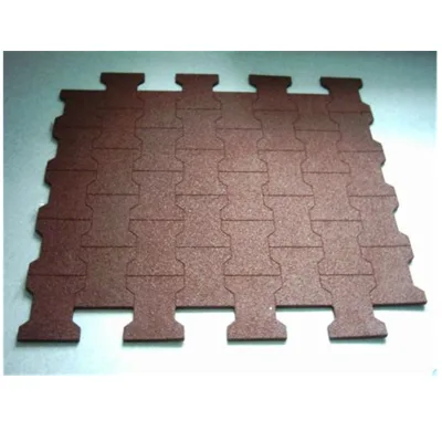 Eco-Friendly Recycled Dog Bone Horse Rubber Brick Pavers