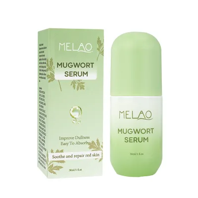 100% Vegan Mugwort Essence Soothe Sensitive Skin Cream Mugwort Anti Aging Serum Dark Spot Mask Clay Stick