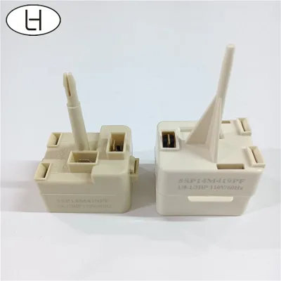 Reliable Manufacturer 1/8HP-1/3HP 110V 60Hz Refrigerator Compressor Starter Compressor Thermal Overload Protector