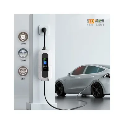 Ked Electric Car Mobile CCS Ev Fast Charger 20kw Single Gun Fast Ev Car Dc Charger Portable Charging Station