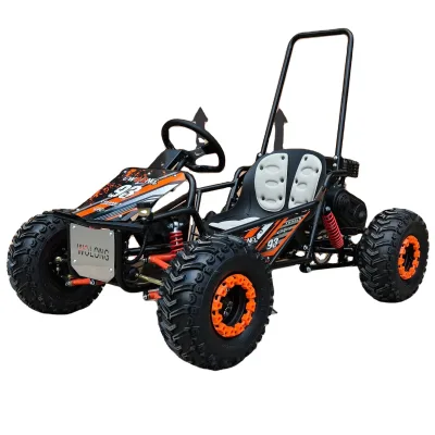 212CC Four-Stroke Natural Air Cooling Steering Wheel Fuel Version Off-Road Vehicle Go-Kart Beach Car Children Adult Single-Seat
