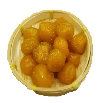 Honey Yellow Preserved Plum Dry and Syrup Processed Elegant Style