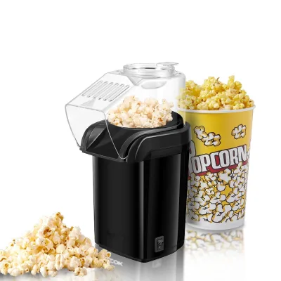 SQ168 No Oil Needed Mini Electric Popcorn Maker Fully Automatic Children's Household Air Popcorn Maker Machine