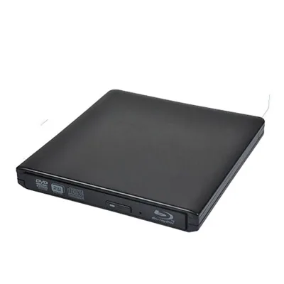 External Blu-ray Burner Drive Slim USB 3.0 BD-RE CD/DVD RW Bluray Writer Externa Blu-ray Disc for Laptop Notebook Netboo