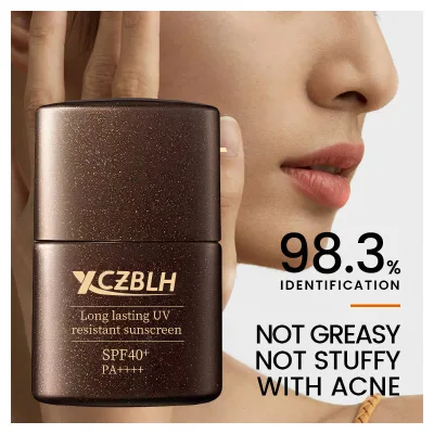 OEM Beach Defense Face Sunscreen with Broad Spectrum SPF 40 Offers UVAUVB Protection Water Resistant and Oil Free Sun Protection