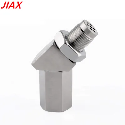 Stainless Steel 135 Degree O2 Oxygen Sensor Adapter Extender Universal for Catalyst Parts Used & New Condition Engine Check