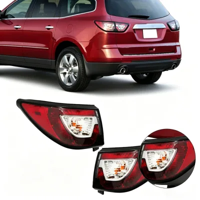 GM2804112, GM2805112 Halogen Tail Light for 2013-2017 Chevrolet Traverse Tail Lamp Left&Right Side 84266019, 84266020