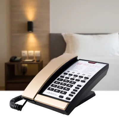 2023 Best Selling Fancy Corded House Telephone Set Big Button Phone With Emergency and Braille for Seniors People