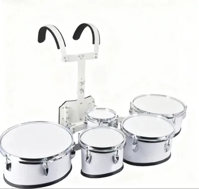 Factory Wholesale 5-Tone Marching Drum - OEM Beginners Percussion Instrument, Multi-Tone, Drum Group Training