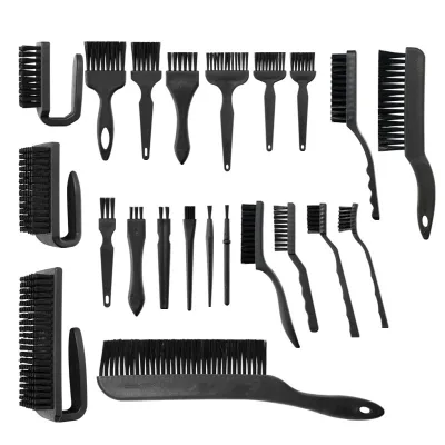 Industrial Multi-Functional Antistatic Dust-Removal Brush ODM Customizable PP Plastic Handle Precision Component Keyboard Case