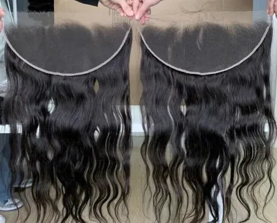 HD Lace Closure 4x4 5x5 13x4 13x6 Transparent Lace Frontal Raw Virgin Brazilian Hair Closure No Tangling No Shedding
