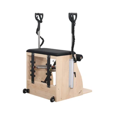 Stability Chairs Solid Wood Maple Pilates Equipment High Quality Springs Wunda Pilates Chairs Pilates Reformers