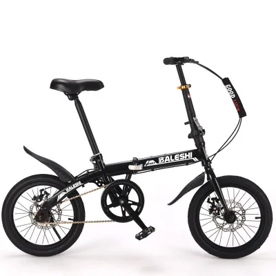 New Design Hot Sale Mini China Shenghong 7-Speed Carbon Steel Frame Foldable Exercise Bike Lightweight Disc Brakes 20-Inch