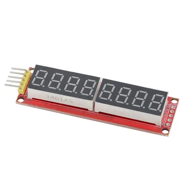 MAX7219 8 Digit LED Tube Display Control Module for Arduino 3.3V 5V Microcontroller Serial Driver 7-segment